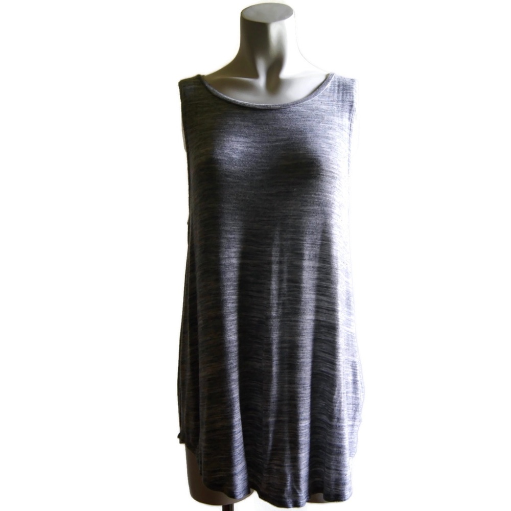 Ladies Old Navy Size Medium Heather Gray Tank Top